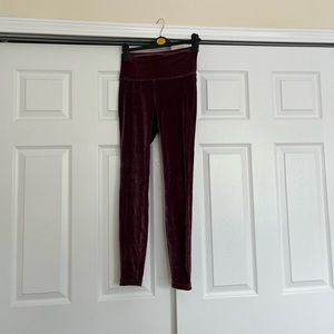 Velvet lululemon Leggings